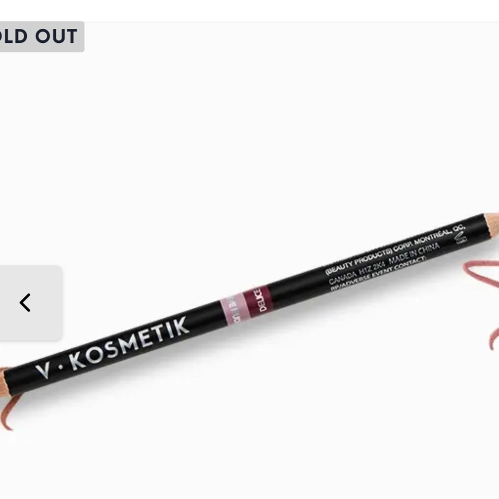 V Kosmetik Dual-Ended Eyeliner Pencil - Picture 2 of 5